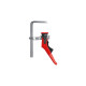 BESSEY Ganzstahl-Tischzwinge GTR16S6H(silber/rot, 160 / 60, für Führungsschienen)