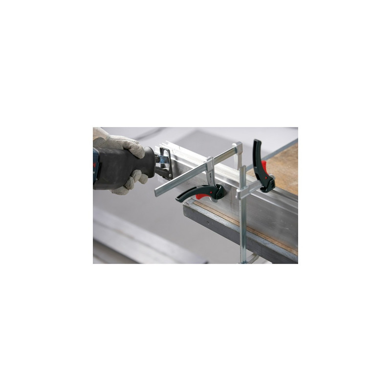 BESSEY Hebelzwinge KliKlamp KLI40(silber/schwarz, 400 / 80)