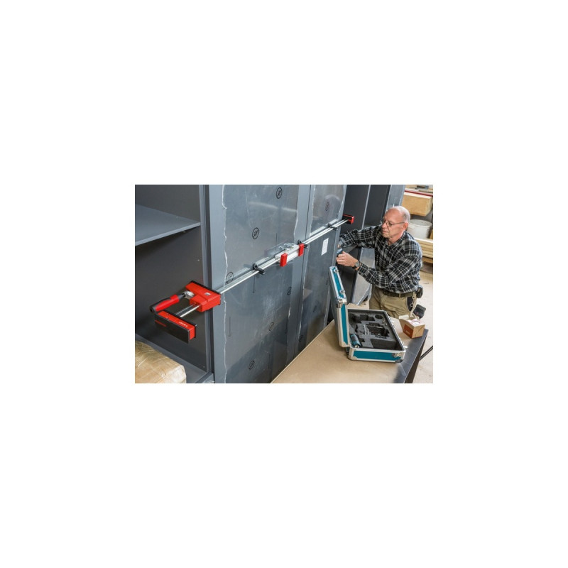 BESSEY Korpuszwinge REVO KRE60-2K(rot/schwarz, 600 / 95)