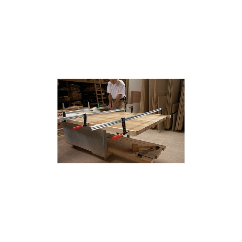 BESSEY Schraubzwinge TGK100-2K(schwarz/rot, 1000 / 120)