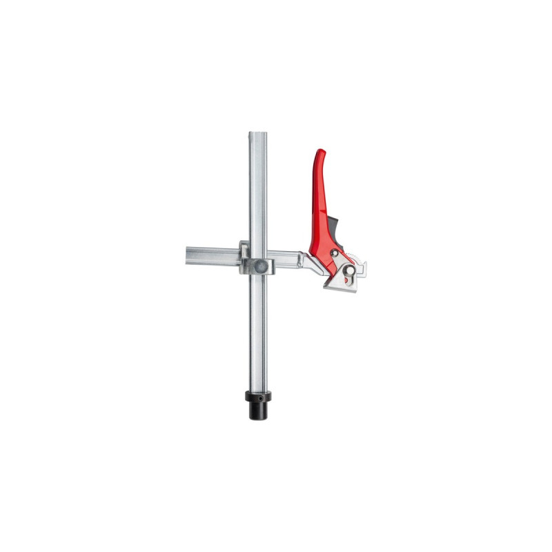 BESSEY Spannelement TWV28-30-17H, Zwinge(silber/rot, stufenlos verstellbare Ausladung)