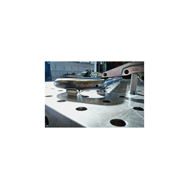 BESSEY Vario-Tisch-Spannaufsatz TW16VAD, Halterung(silber, 2 Stück)