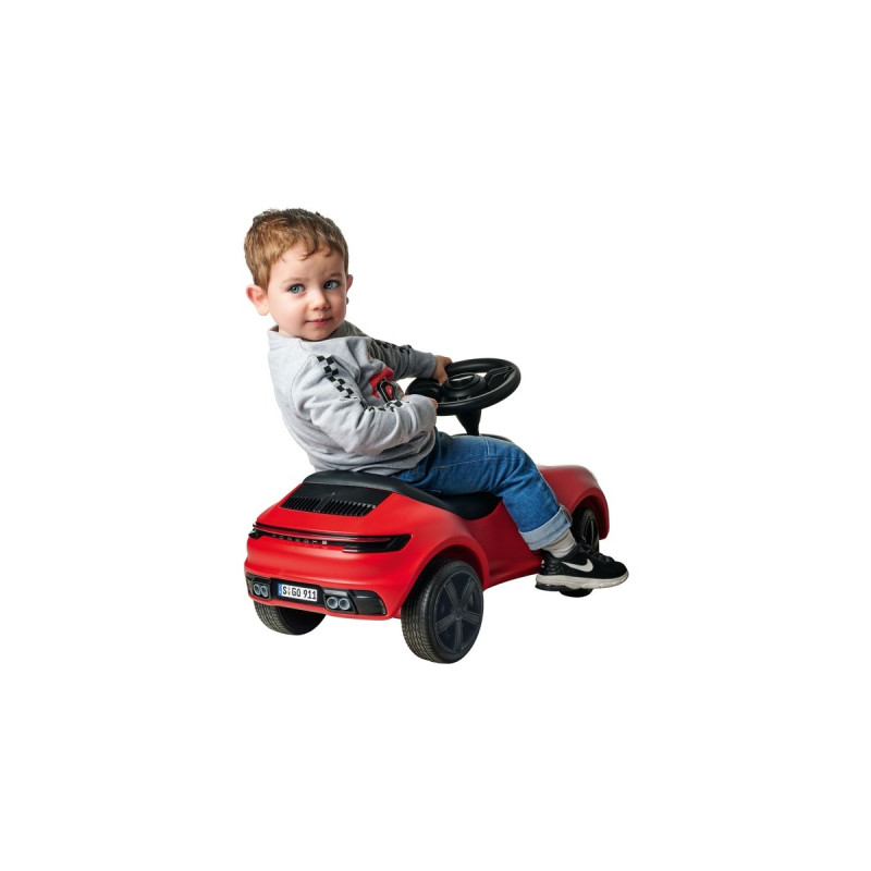 BIG Baby Porsche 911, Rutscher(rot/schwarz, Outlet)
