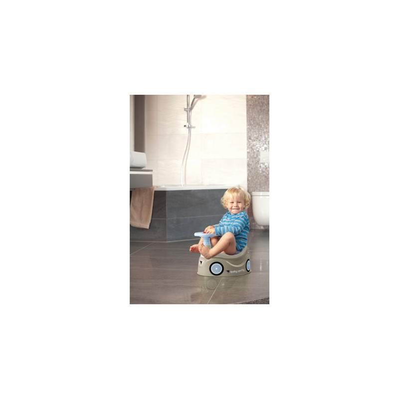 BIG Baby-Potty Grau, Töpfchen(grau/blau)