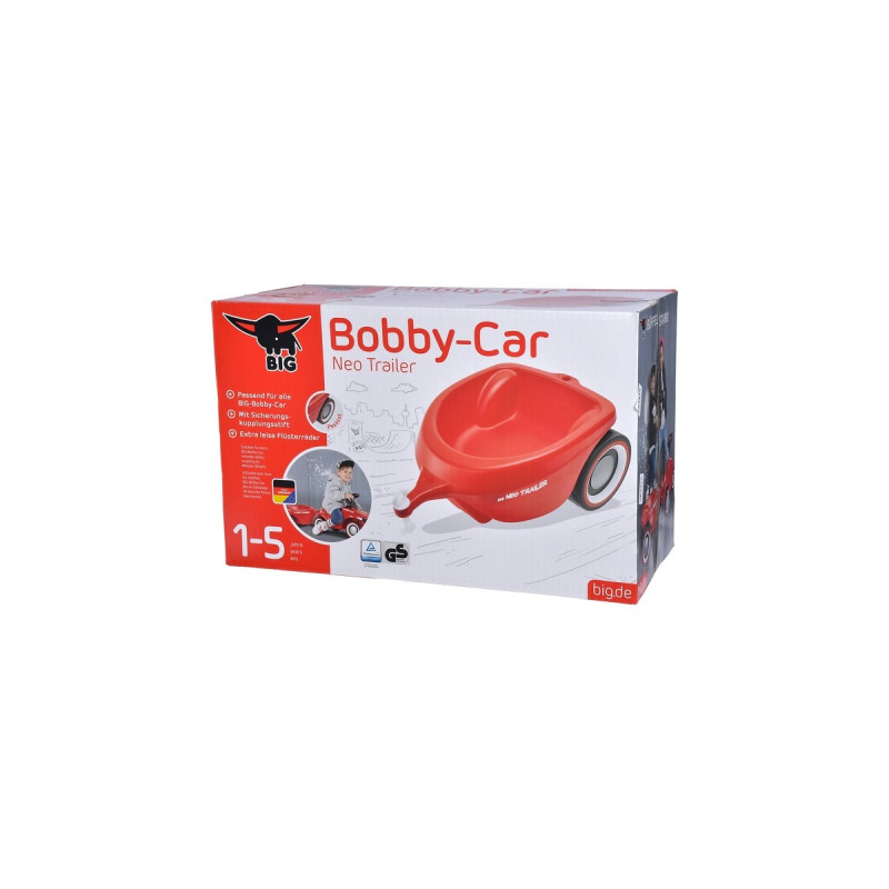 BIG Bobby-Car-Neo Trailer, Kinderfahrzeug(rot)