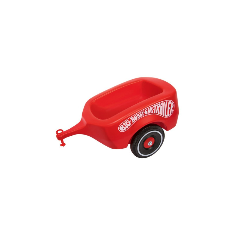 BIG Bobby-Car Trailer, Kinderfahrzeug(rot/schwarz)