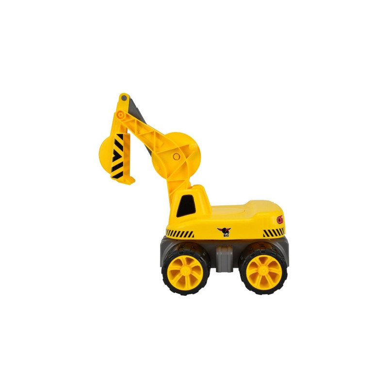 BIG Maxi-Digger, Kinderfahrzeug(gelb/grau)