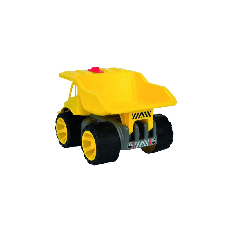BIG Maxi-Truck, Spielfahrzeug(gelb/grau)