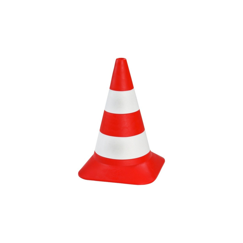 BIG Pylonen Set 4 Stück, Verkehrszeichen(orange/weiß)