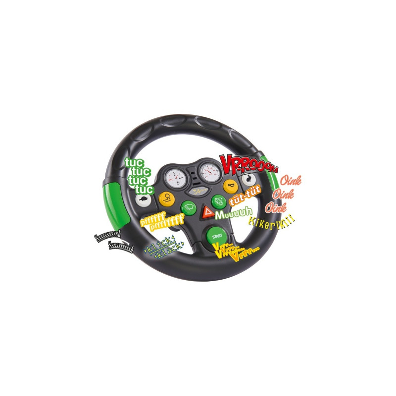 BIG Tractor-Sound-Wheel, Räder-Set(schwarz)