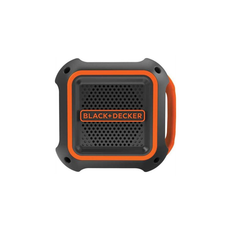 BLACK+DECKER 18 V Bluetooth-Lautsprecher(schwarz/orange, Bluetooth, Klinke)