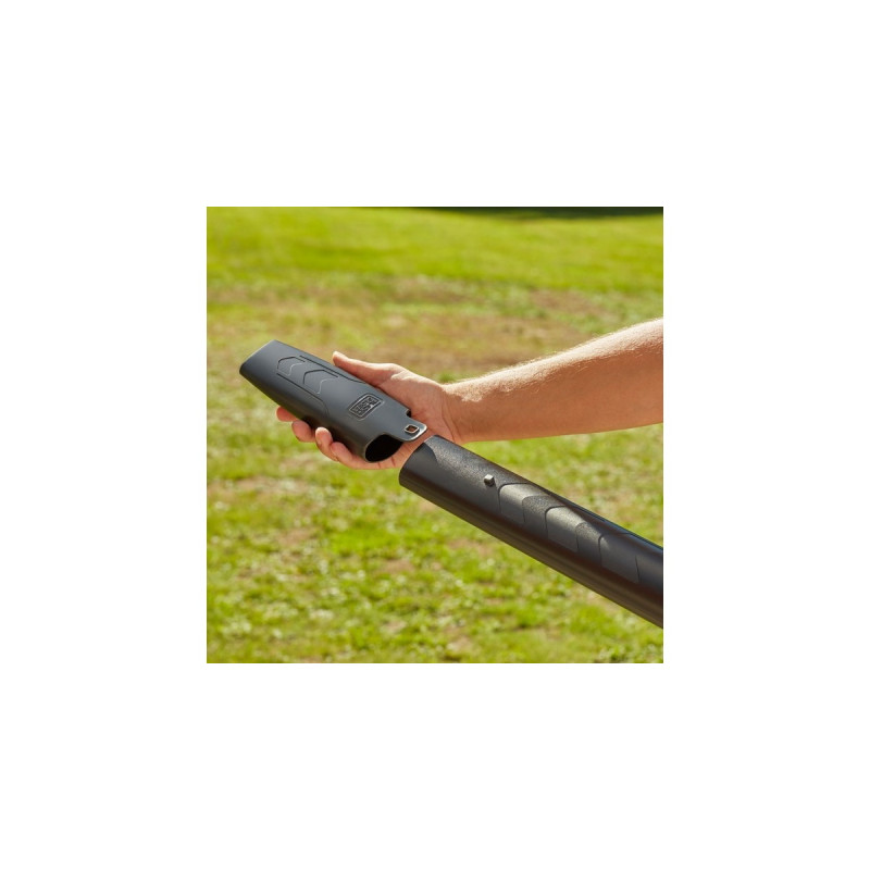 BLACK+DECKER 3-in-1 Elektro-Laubsauger BEBLV301-QS, Laubsauger/Laubbläser(schwarz/orange, 3.000 Watt)