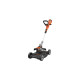 BLACK+DECKER 3-in-1 Rasentrimmer STC1820CM, 18Volt(orange/schwarz, Li-Ionen Akku 2,0Ah)