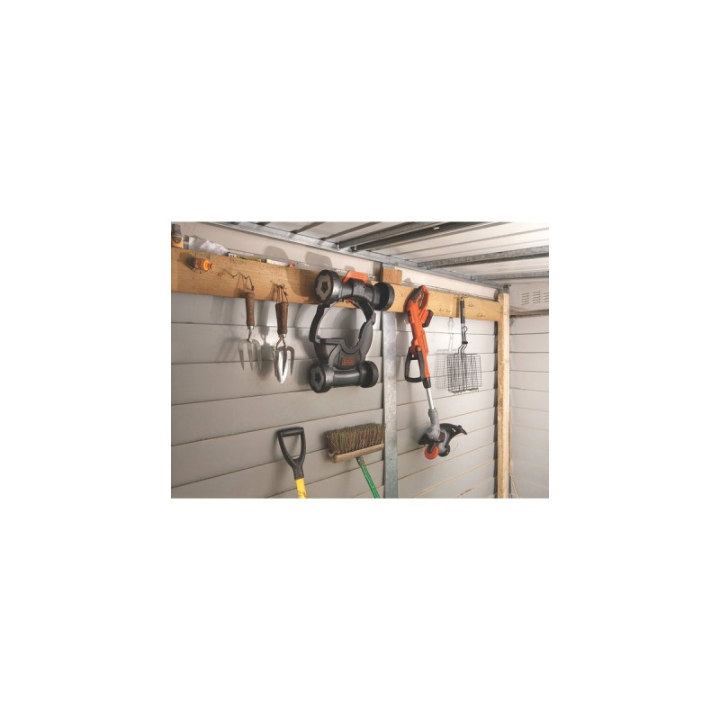 BLACK+DECKER 3-in-1 Rasentrimmer STC1820CM, 18Volt(orange/schwarz, Li-Ionen Akku 2,0Ah)