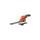 BLACK+DECKER Akku-Gras-Strauchschere GSL700(orange/schwarz, Li-Ionen Akku 1,3 Ah)