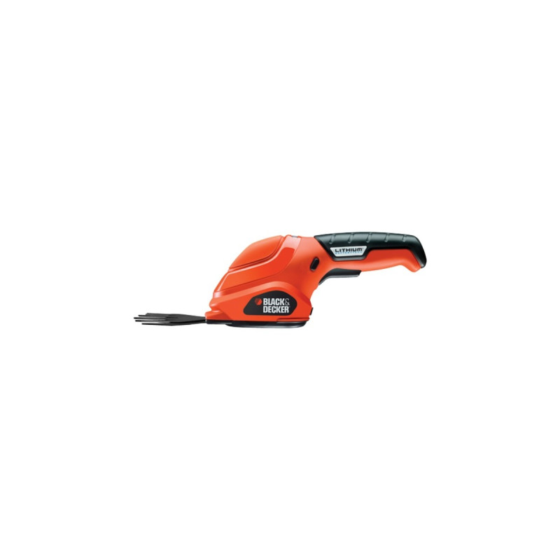 BLACK+DECKER Akku-Grasschere GSL200, 3,6Volt(orange/schwarz)