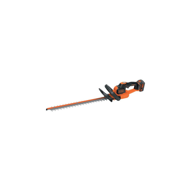 BLACK+DECKER Akku-Heckenschere GTC18504PC, 18 Volt(orange/schwarz, Li-Ionen Akku 4,0 Ah)