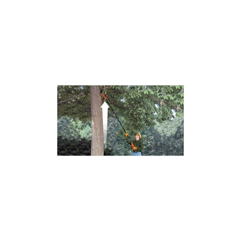 BLACK+DECKER Akku-Hoch-Entaster GPC1820L20, 18Volt, Hochentaster(orange, Li-Ionen Akku 2,0Ah)