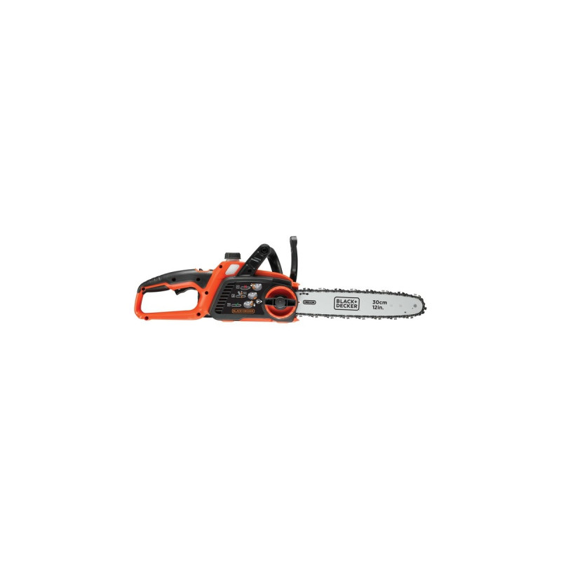 BLACK+DECKER Akku-Kettensäge GKC3630L20, Elektro-Kettensäge(orange/schwarz, Li-Ionen Akku 2,0 Ah)