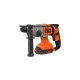 BLACK+DECKER Akku-Kombihammer BCD900E2K, 18Volt, Bohrhammer(orange/schwarz, 2x 2,5Ah Li-Ionen-Akku)