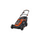 BLACK+DECKER Akku-Rasenmäher CLM3820L1, 36Volt(schwarz/orange, Li-Ionen Akku 2,0 Ah)