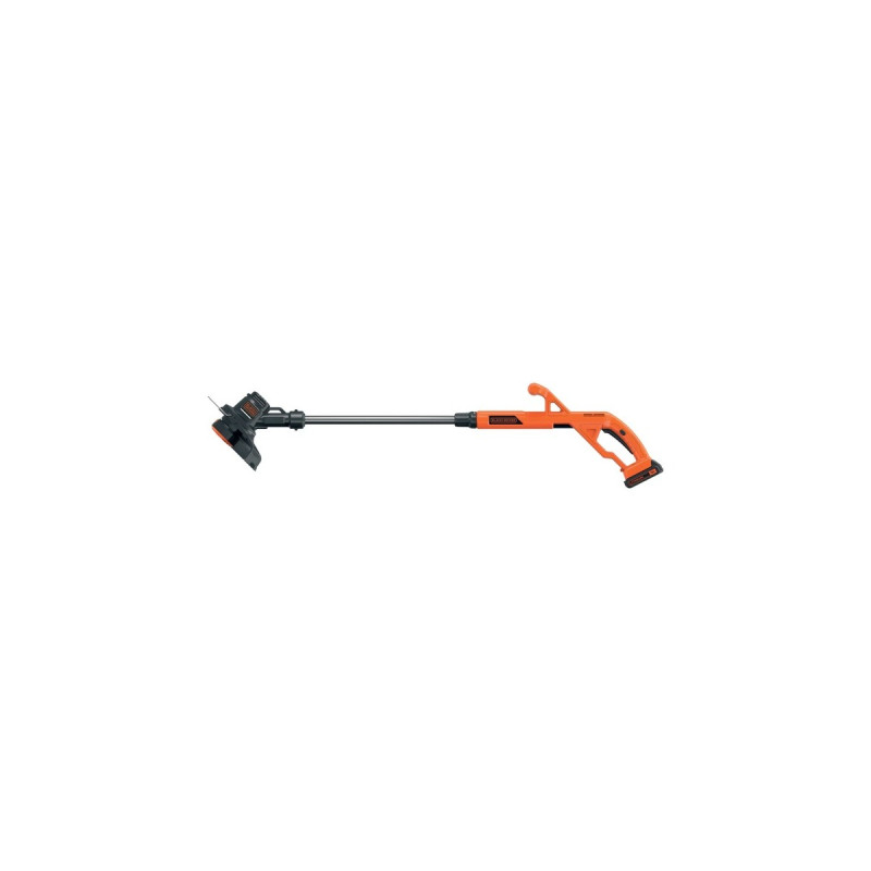 BLACK+DECKER Akku-Rasentrimmer ST1823, 18Volt(orange/schwarz, Li-Ionen Akku 1,5Ah)
