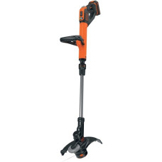 BLACK+DECKER Akku-Rasentrimmer STC1820EPC, 18Volt(orange/schwarz, Li-Ionen Akku 2,0Ah)