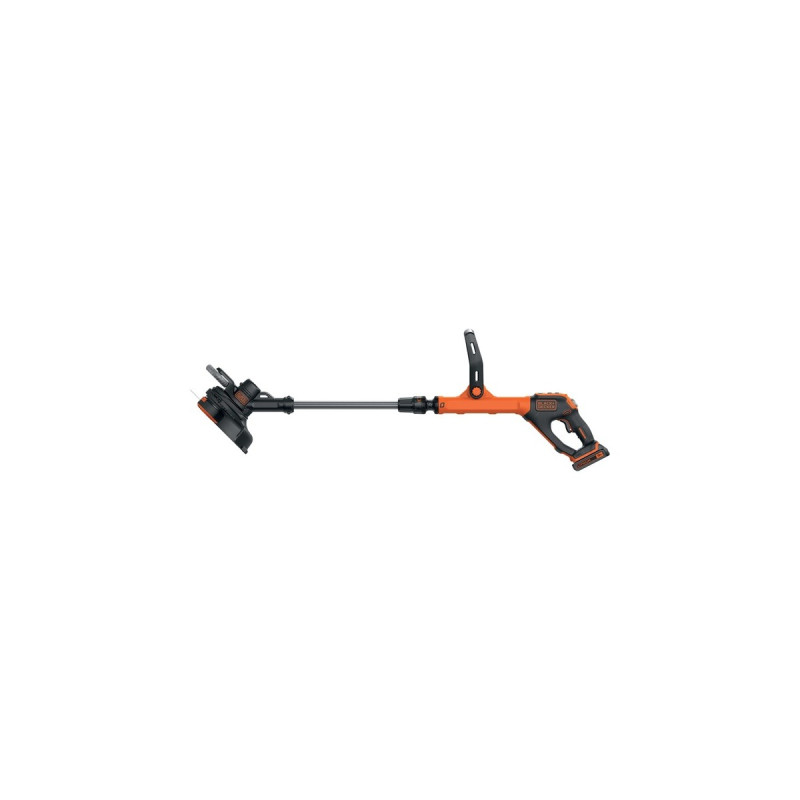 BLACK+DECKER Akku-Rasentrimmer STC1820EPC, 18Volt(orange/schwarz, Li-Ionen Akku 2,0Ah)