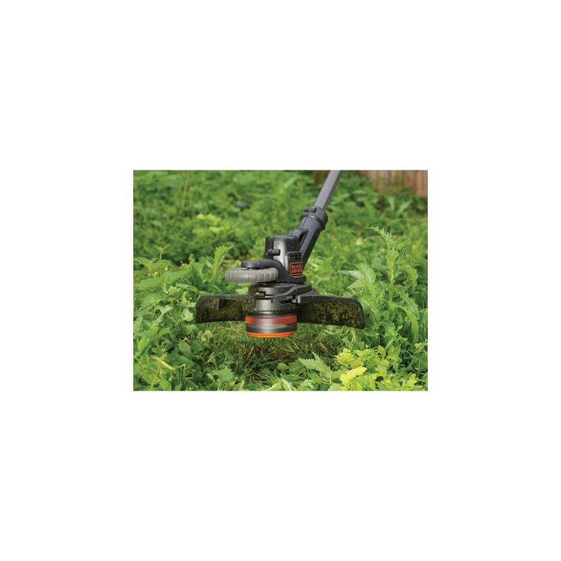 BLACK+DECKER Akku-Rasentrimmer STC1820EPC, 18Volt(orange/schwarz, Li-Ionen Akku 2,0Ah)