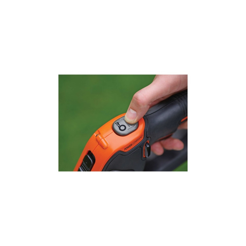 BLACK+DECKER Akku-Rasentrimmer STC1820EPC, 18Volt(orange/schwarz, Li-Ionen Akku 2,0Ah)
