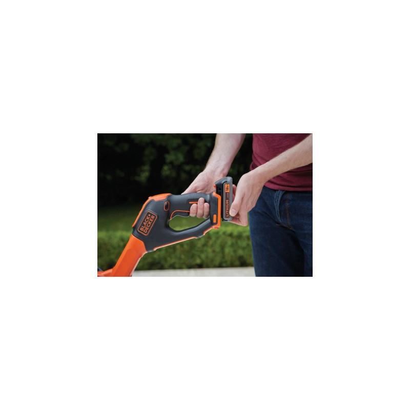 BLACK+DECKER Akku-Rasentrimmer STC1820PCB, 18Volt(orange/schwarz, ohne Akku und Ladegerät)