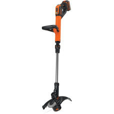 BLACK+DECKER Akku-Rasentrimmer STC1840EPC, 18Volt(orange/schwarz, Li-Ionen Akku 4,0Ah)