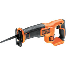 BLACK+DECKER Akku-Säbelsäge BDCR18N, 18Volt(orange/schwarz, ohne Akku und Ladegerät)