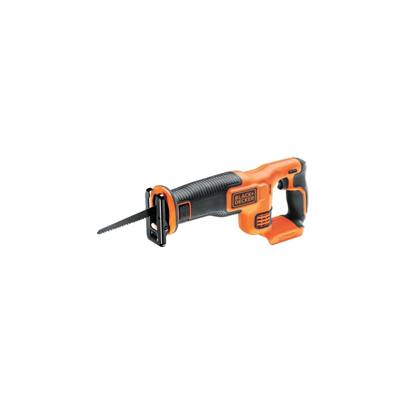BLACK+DECKER Akku-Säbelsäge BDCR18N, 18Volt(orange/schwarz, ohne Akku und Ladegerät)