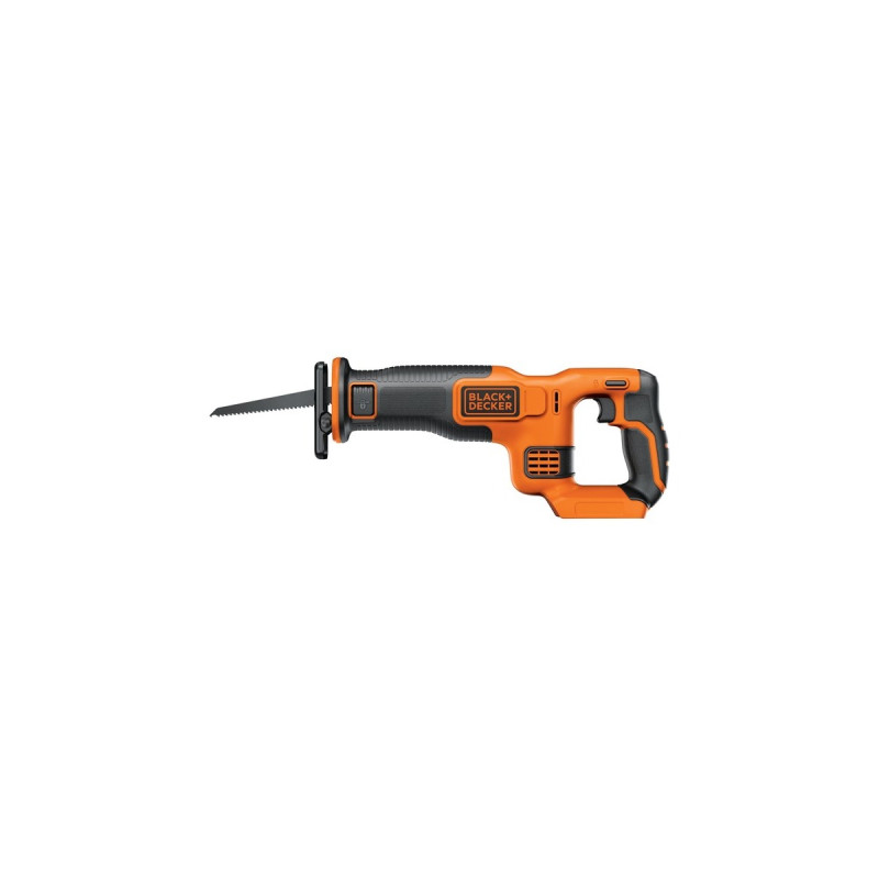BLACK+DECKER Akku-Säbelsäge BDCR18N, 18Volt(orange/schwarz, ohne Akku und Ladegerät)