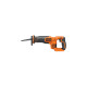 BLACK+DECKER Akku-Säbelsäge BDCR18N, 18Volt(orange/schwarz, ohne Akku und Ladegerät)