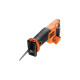 BLACK+DECKER Akku-Säbelsäge BDCR18N, 18Volt(orange/schwarz, ohne Akku und Ladegerät)