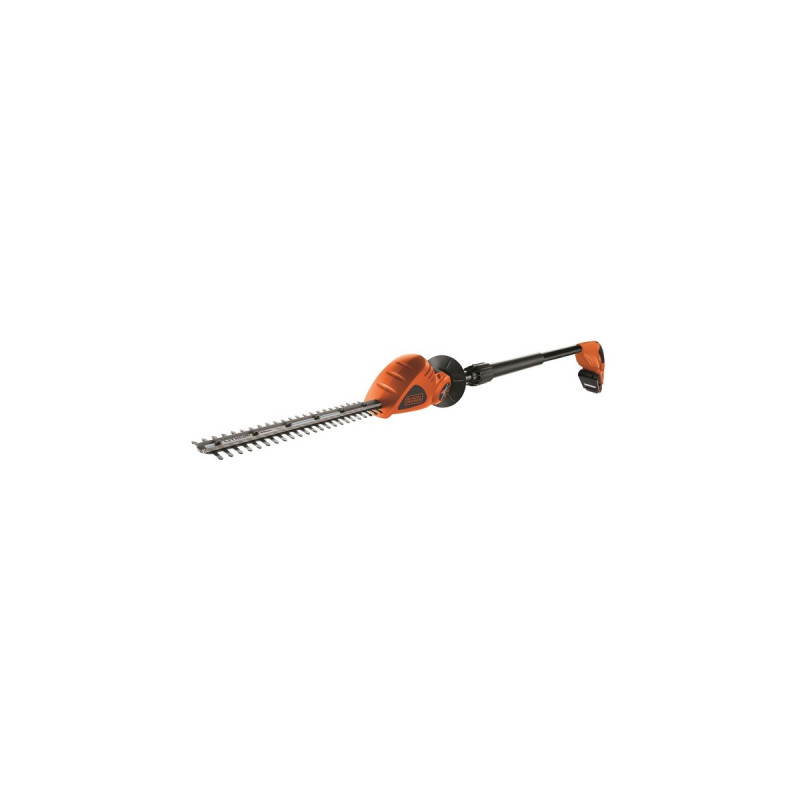 BLACK+DECKER Akku-Stabheckenschere GTC1843L20, 18 Volt(orange/schwarz, Li-Ionen Akku 2,0 Ah)