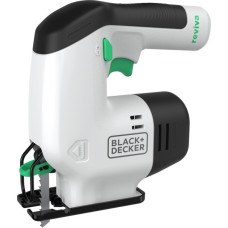 BLACK+DECKER Akku-Stichsäge reviva, 12Volt(weiß/schwarz, integrierter Akku 1,5Ah)