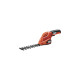 BLACK+DECKER Akku-Strauchschere GSL300(orange/schwarz, Li-Ionen Akku 1,1 Ah)