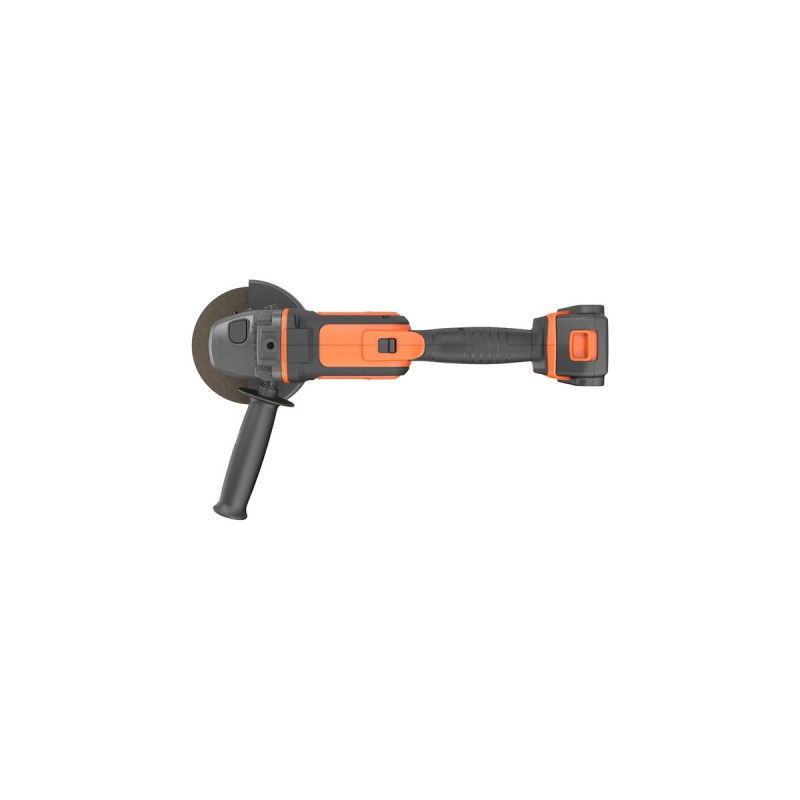 BLACK+DECKER Akku-Winkelschleifer BCG720M1, 18Volt(schwarz/orange, Li-Ionen Akku 4Ah)