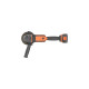 BLACK+DECKER Akku-Winkelschleifer BCG720M1, 18Volt(schwarz/orange, Li-Ionen Akku 4Ah)