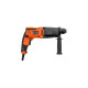 BLACK+DECKER Bohrhammer BEHS01-QS(schwarz/orange, 650 Watt)