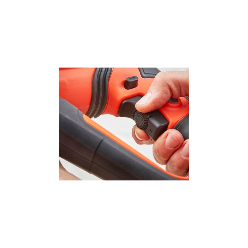 BLACK+DECKER Bohrhammer BEHS02K-QS(schwarz/orange, 800 Watt, Koffer)