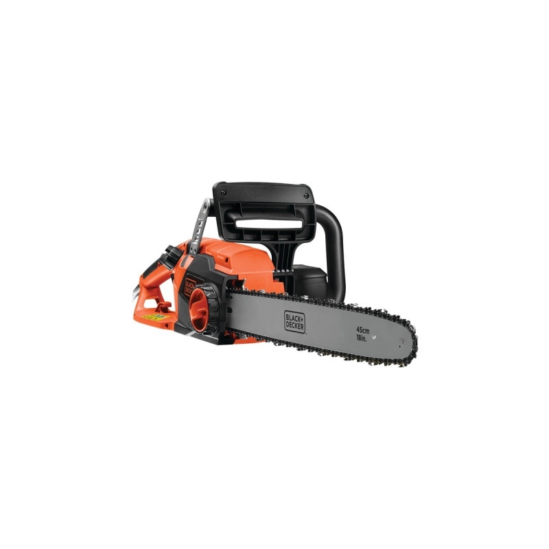BLACK+DECKER Elektro-Kettensäge CS2245(orange/schwarz, 2.200 Watt)