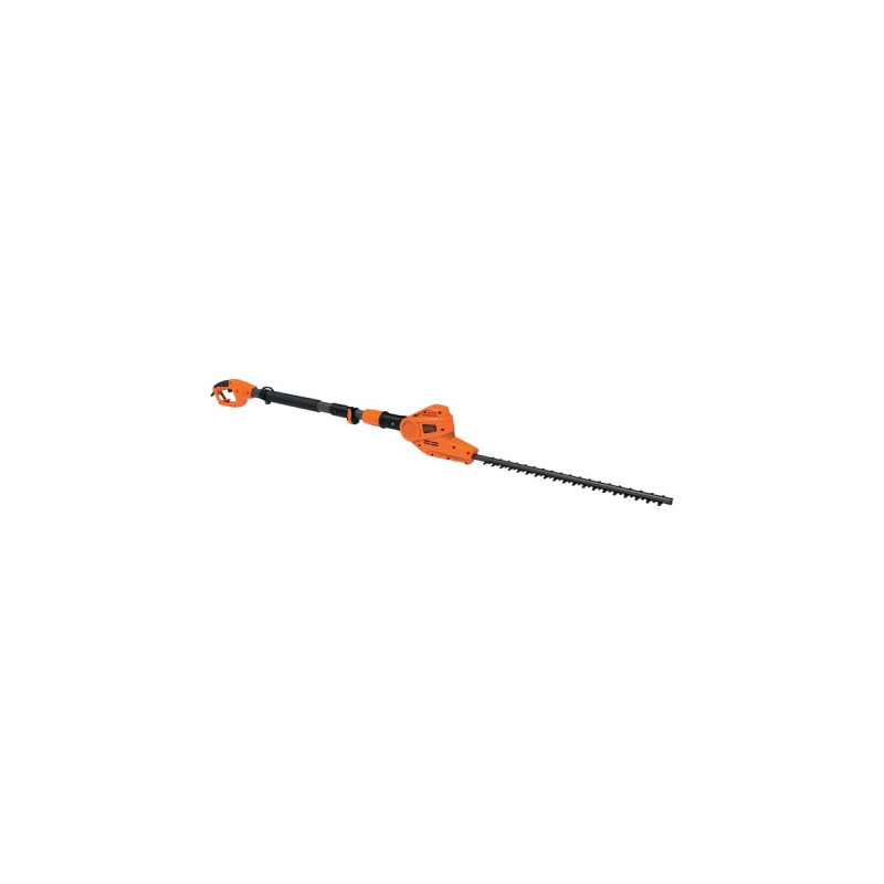 BLACK+DECKER Elektro-Stabheckenschere PH5551(orange/schwarz, 550 Watt)