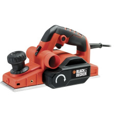 BLACK+DECKER Elektrohobel KW750K(orange/schwarz, Koffer, 750 Watt)