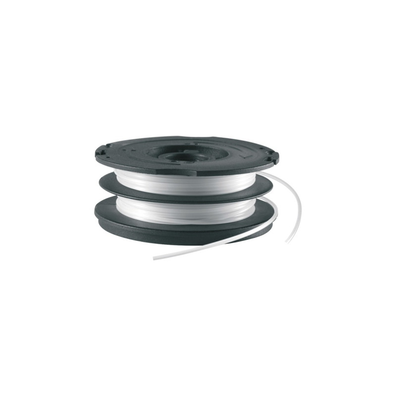 BLACK+DECKER Fadenspule Reflex Plus A6495-XJ, Mäh-Faden(2x 6 Meter, Ø 1,5mm)