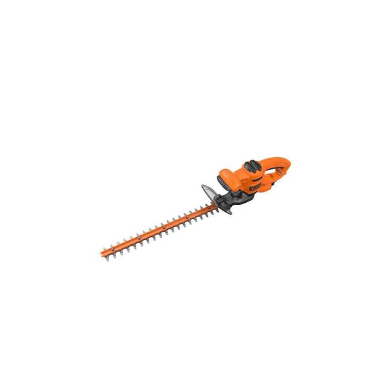 BLACK+DECKER Heckenschere BEHT201(orange/schwarz, 420 Watt)