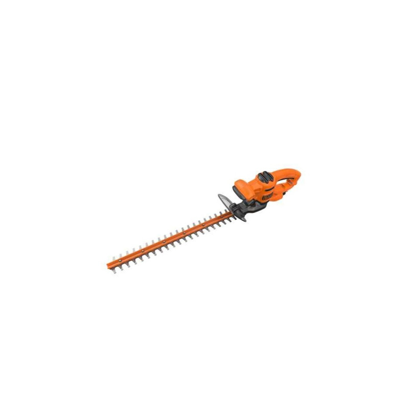 BLACK+DECKER Heckenschere BEHT251(orange/schwarz, 450 Watt)
